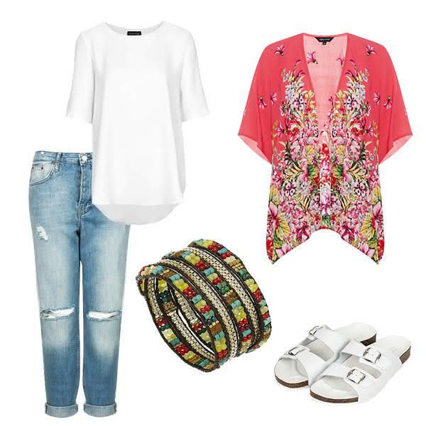 tenue casual kimono